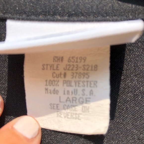 WD SPORTSWEAR Men's Size Large Samurai Bowling Shirt - Picture 5 of 8